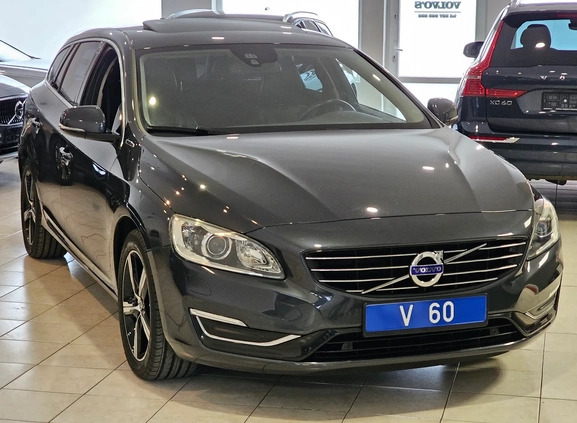 Volvo V60 cena 79900 przebieg: 231000, rok produkcji 2014 z Jeziorany małe 562